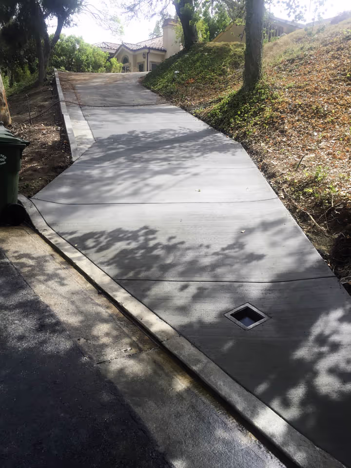 Residential Concrete Driveway Project — photo 1